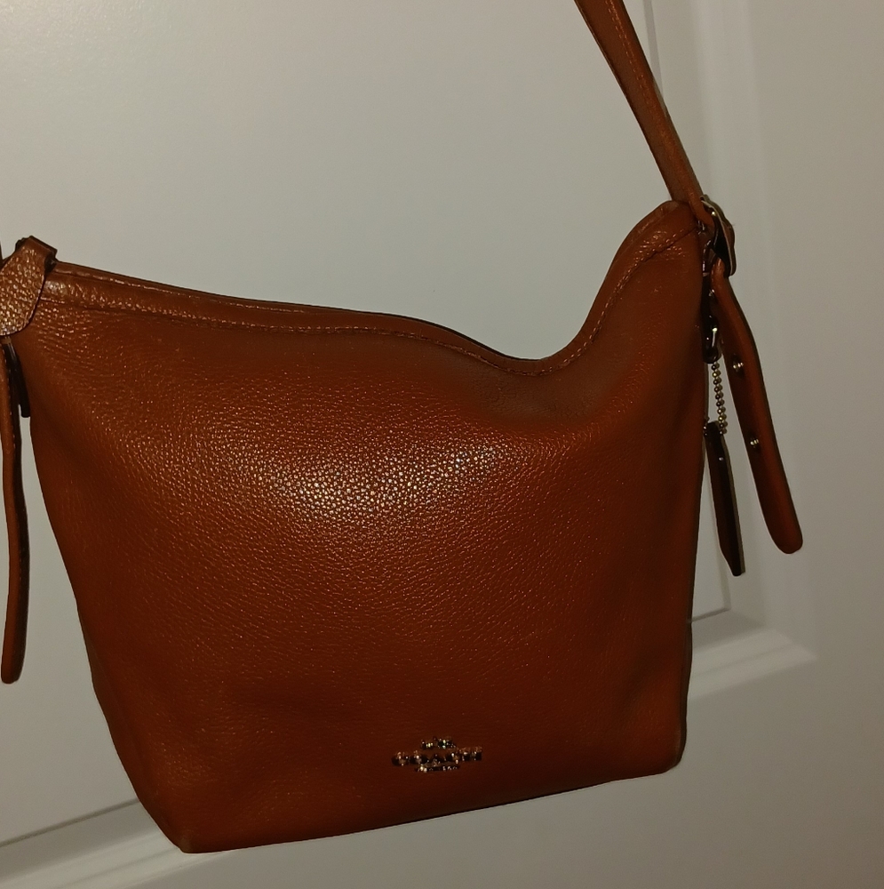 Coach Pebbled Leather Crossbody